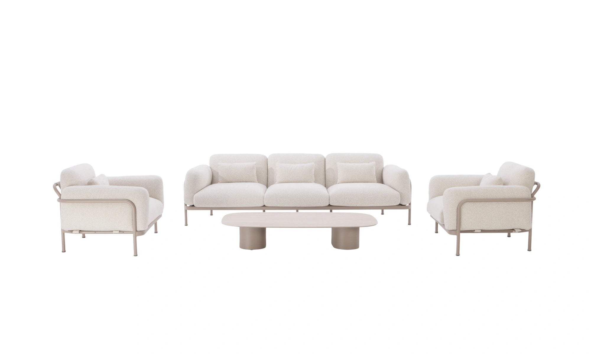 Coral sofa set